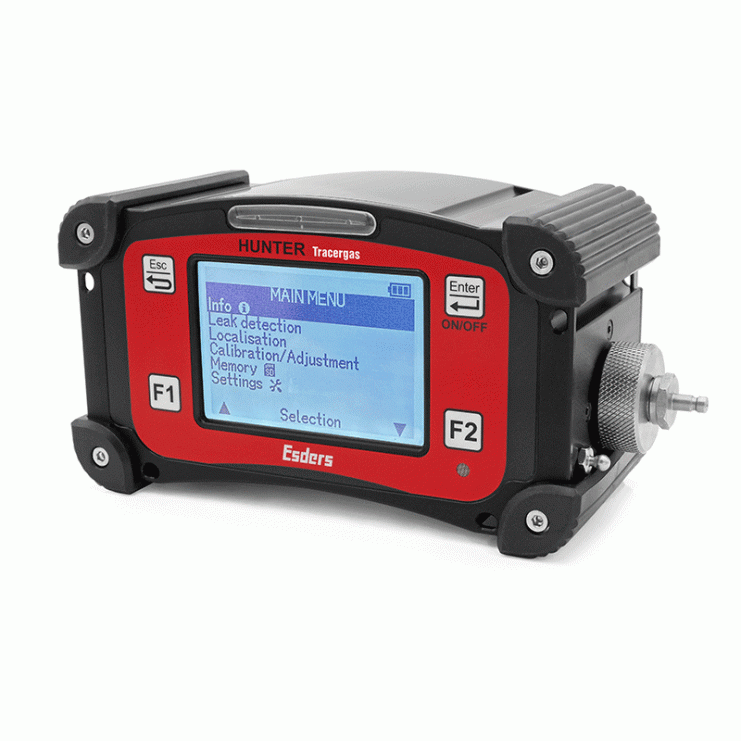 The HUNTER H₂ from Esders GmbH, available in the UK through Synthotech, is a professional-grade hydrogen tracer gas leak detector engineered for pinpointing even the smallest leaks in water and heating systems.