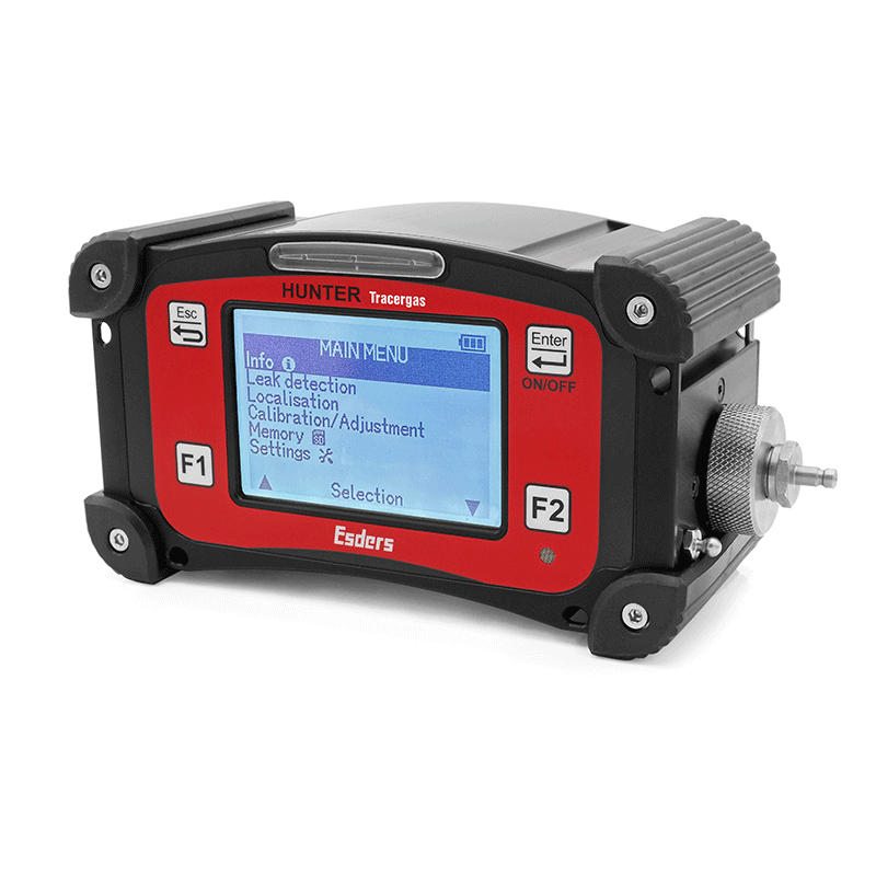 The HUNTER H₂ from Esders GmbH, available in the UK through Synthotech, is a professional-grade hydrogen tracer gas leak detector engineered for pinpointing even the smallest leaks in water and heating systems.
