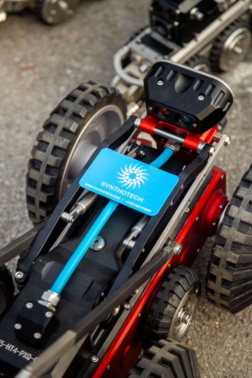 Synthotech logo on a HT Crawler